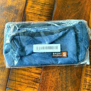 Slim Premium Navy Blue Travel Money Belt or Fanny Pack